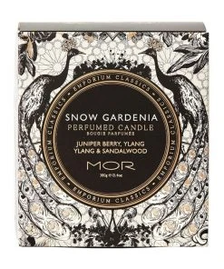 Discount 😀 MOR Emporium Classics Snow Gardenia Fragrant Candle ❤️ -Deals Home Décor Store 248836870 2 1 720x928