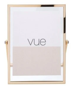 Cheapest ⌛ Vue Abbie 10x15cm Glass Photo Frame Gold ✨