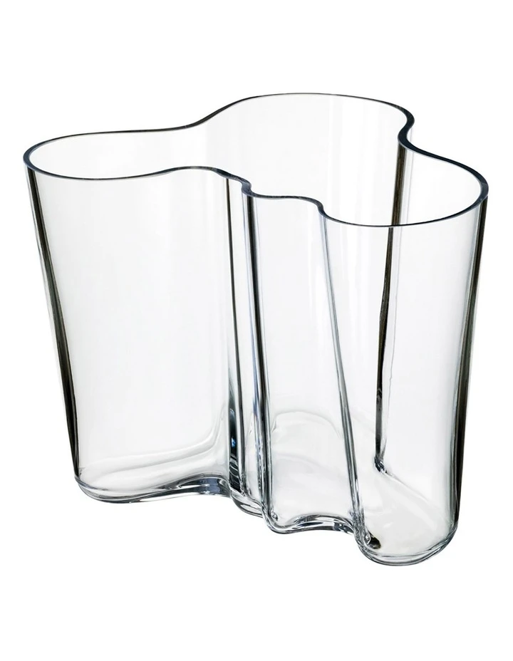 Promo β IITTALA Alvar Aalto 16cm Glass Vase Clear π 1 Promo β IITTALA Alvar Aalto 16cm Glass Vase Clear π