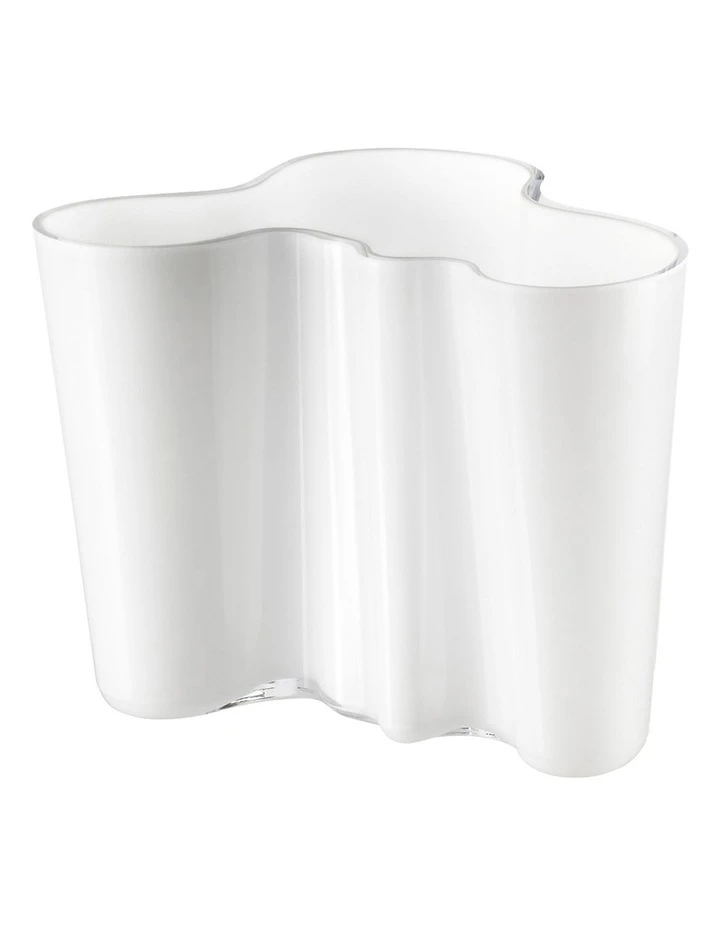 Best Sale π IITTALA Alvar Aalto 16cm Glass Vase White β 1 Best Sale π IITTALA Alvar Aalto 16cm Glass Vase White β
