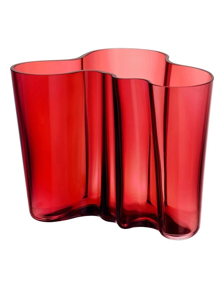 Coupon π IITTALA Alvar Aalto 16cm Glass Vase Cranberry π 1 Coupon π IITTALA Alvar Aalto 16cm Glass Vase Cranberry π