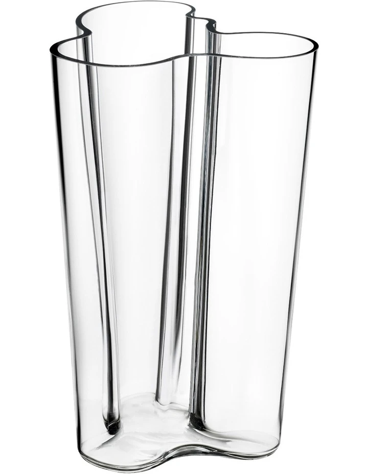Coupon π₯° IITTALA Alvar Aalto 25.1cm Glass Vase Clear π 1 Coupon π₯° IITTALA Alvar Aalto 25.1cm Glass Vase Clear π