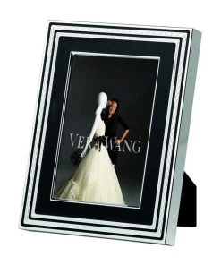 Wholesale ❤️ Wedgwood Vera Wang With Love 4x6" Photo Frame Black Noir ✨
