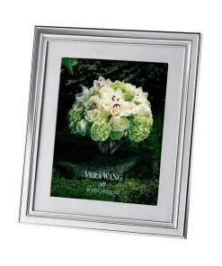 Best reviews of 🌟 Wedgwood Vera Wang Chime 8x10" Photo Frame Silver 😍