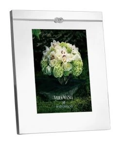 Cheapest ✔️ Wedgwood Vera Wang 8x10" infinity Photo Frame White 🥰