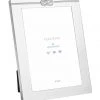 Promo 🎉 Wedgwood Vera Wang 4x6" infinity Baby Photo Frame Silver ✔️