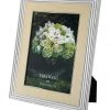 Budget 👏 Wedgwood Vera Wang With Love 5x7" Photo Frame Silver/Cream 😉