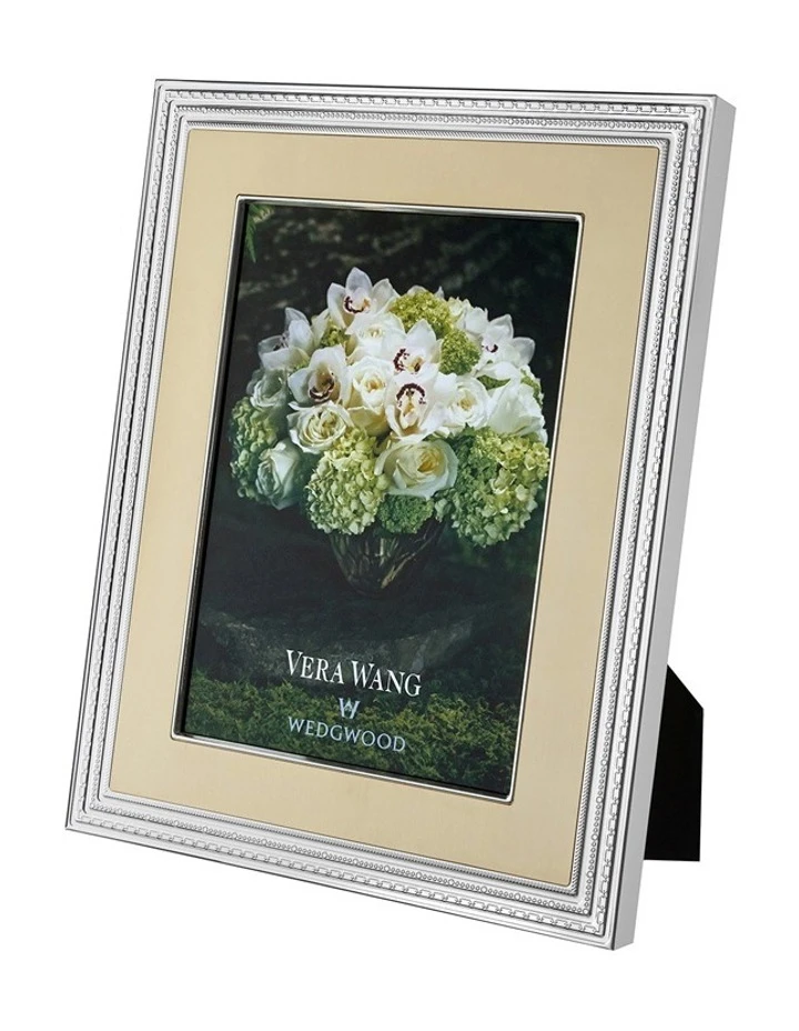 Budget π Wedgwood Vera Wang With Love 5x7" Photo Frame Silver/Cream π 1 Budget π Wedgwood Vera Wang With Love 5x7" Photo Frame Silver/Cream π
