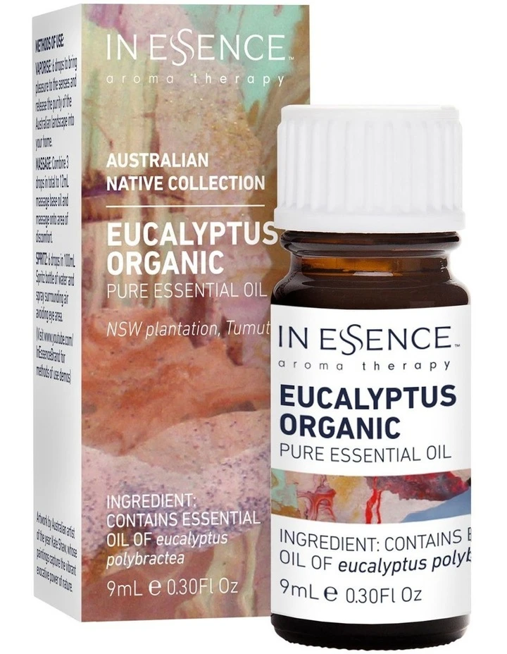 Flash Sale ⭐ In Essence Australian Native Eucalyptus Organic Pure Essential Oil 9ml ✨ 1 Flash Sale ⭐ In Essence Australian Native Eucalyptus Organic Pure Essential Oil 9ml ✨