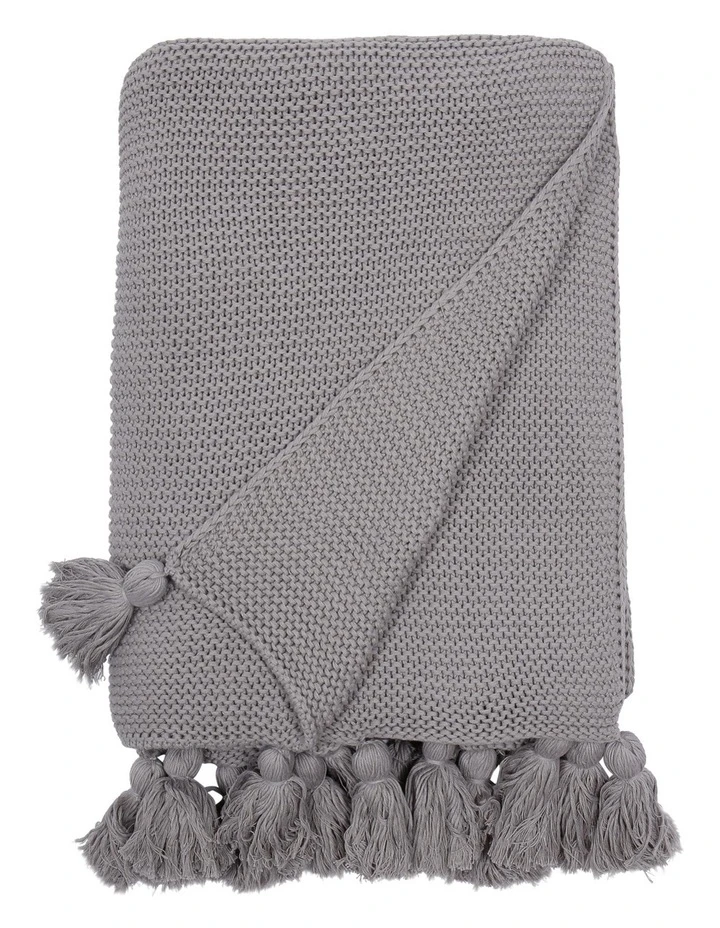Brand new 🧨 Vue Melaky Knitted Throw Grey ❤️ 1 Brand new 🧨 Vue Melaky Knitted Throw Grey ❤️