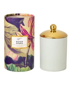 Best deal 🧨 Sohum Water Roses Candle 🌟