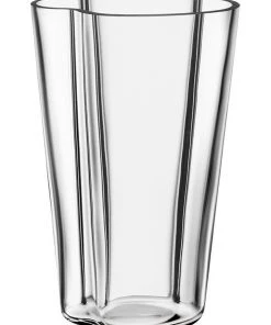 Deals 🎉 IITTALA Alvar Aalto 22cm Glass Vase Clear 😍