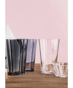 Brand new ⭐ IITTALA Alvar Aalto 22cm Glass Vase Grey ⌛ 3 Brand new ⭐ IITTALA Alvar Aalto 22cm Glass Vase Grey ⌛ -Deals Home Décor Store 553512430 2 720x928