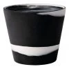Brand new ❤️ Wedgwood Burlington Pots 5inch Pot White/Black 🔔