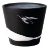 Outlet 😉 Wedgwood Burlington Pots 7inch Pot White/Black 😉