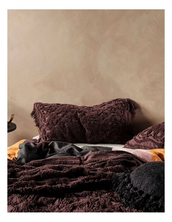 Outlet π Linen House Somers European Pillow Case Espresso π 4 Outlet π Linen House Somers European Pillow Case Espresso π - Image 4