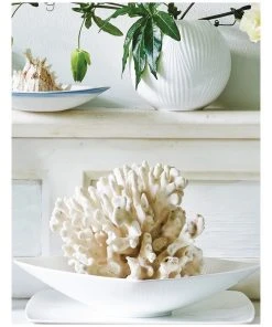 Cheapest ✔️ Wedgwood White Folia 26cm Statement Bowl White ✔️ -Deals Home Décor Store 599687290 2 720x928