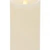 Brand new ✔️ Heritage Premium Wax Coated Flickering Flameless Candle 8x15cm 👍