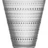 Brand new 🛒 IITTALA Kastehelmi 15cm Glass Vase Clear 😉