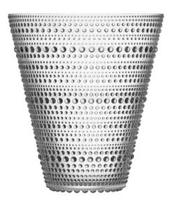 Brand new 🛒 IITTALA Kastehelmi 15cm Glass Vase Clear 😉