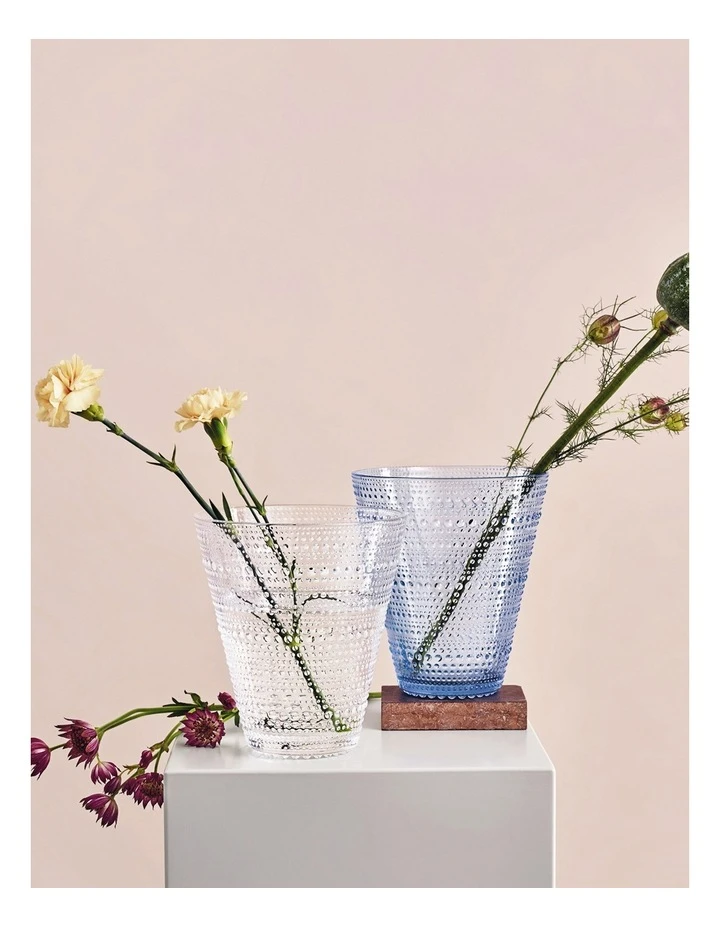 Brand new π IITTALA Kastehelmi 15cm Glass Vase Clear π 3 Brand new π IITTALA Kastehelmi 15cm Glass Vase Clear π - Image 3