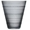 Budget ⌛ IITTALA Kastehelmi 15cm Glass Vase Grey 🔥