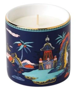 Buy 😉 Wedgwood Wonderlust Blue Pagoda Scented Candle 👍