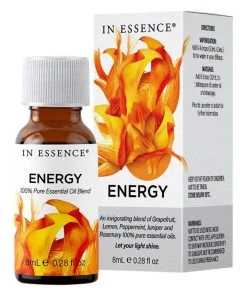 Buy 💯 In Essence Lifestyle Energy Pure Essential Oil Blend 8ml ✔️