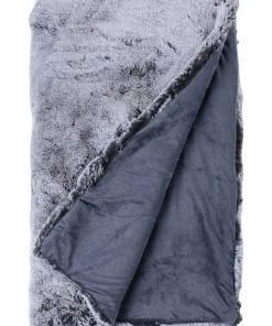 Coupon ⭐ Heritage Oslo Faux Fur Throw Grey 👏