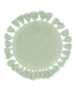 Discount ✨ Linen House Florida Square Cushion Basil Green 🎁