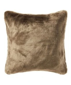 Outlet 🎁 Linen House Selma Square Cushion Khaki 🔔