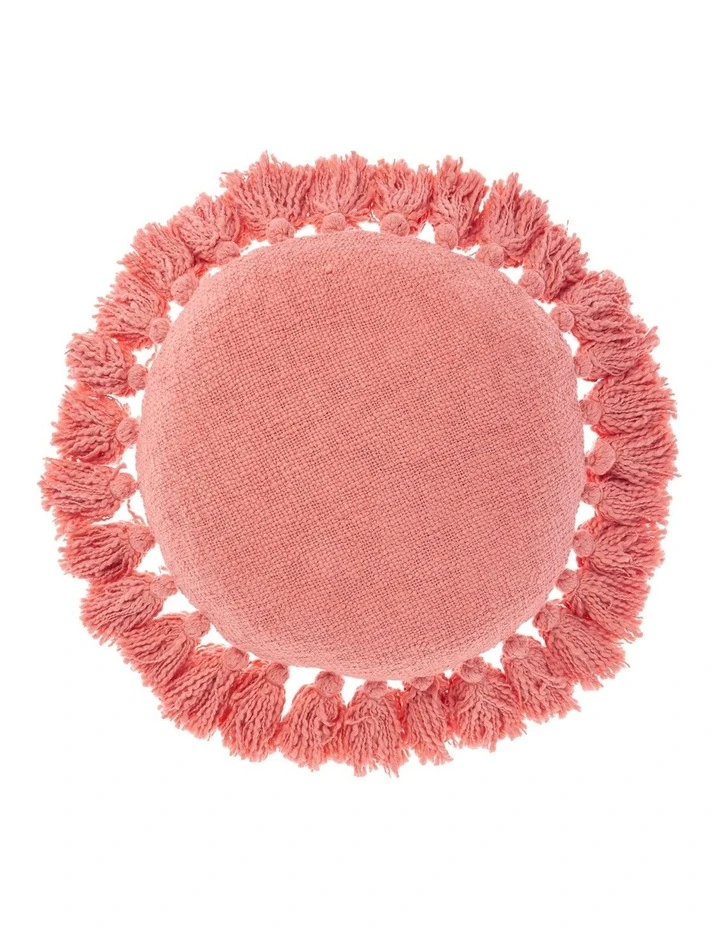 Best Pirce 🧨 Linen House Florida Round Cushion Pink ❤️ 1 Best Pirce 🧨 Linen House Florida Round Cushion Pink ❤️