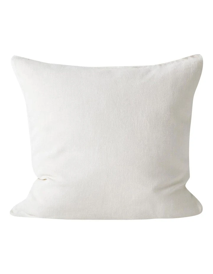 Budget π₯° Aura Home Vintage Linen Fringe Cushion Range in Marshmallow π 1 Budget π₯° Aura Home Vintage Linen Fringe Cushion Range in Marshmallow π