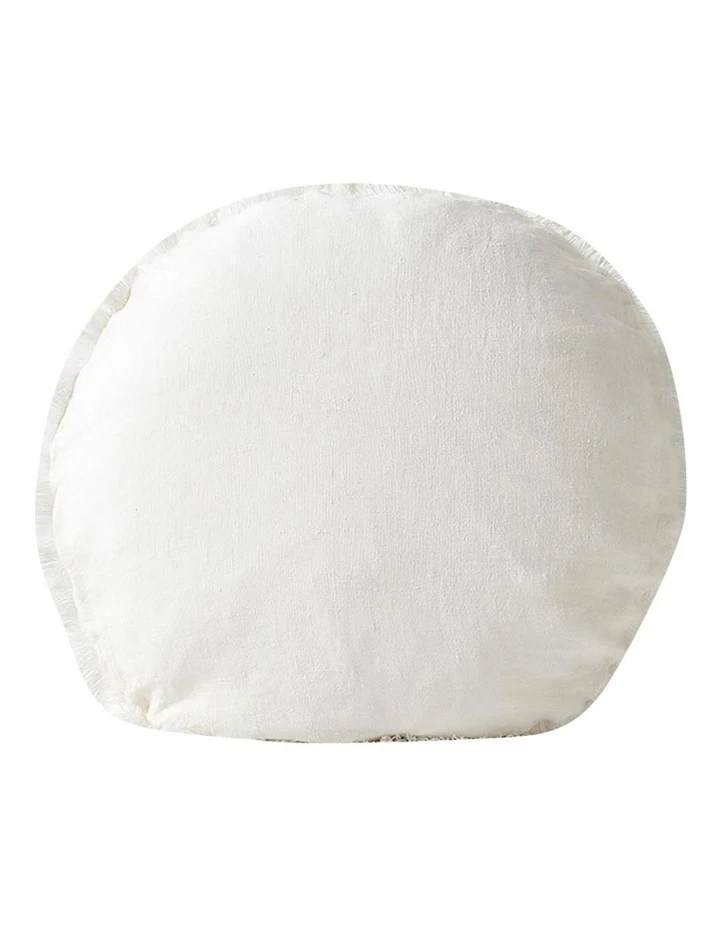 Budget π₯° Aura Home Vintage Linen Fringe Cushion Range in Marshmallow π 3 Budget π₯° Aura Home Vintage Linen Fringe Cushion Range in Marshmallow π - Image 3