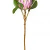 Promo ✨ Rogue King Protea 54cm Artificial Stem Pink 🌟
