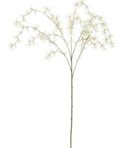 Promo 🌟 Rogue Cascading Flower Spray 105cm Artificial Stem White ✔️