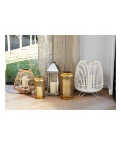 Brand new 🎉 Heritage 59cm Stainless Steel & Glass Lantern Silver 🧨 -Deals Home Décor Store 658851670 3 720x928