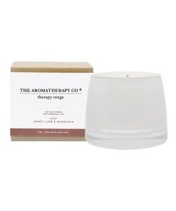 Cheapest 🔥 The Aromatherapy Company Therapy Uplift Sweet Lime & Mandarin Candle 🤩
