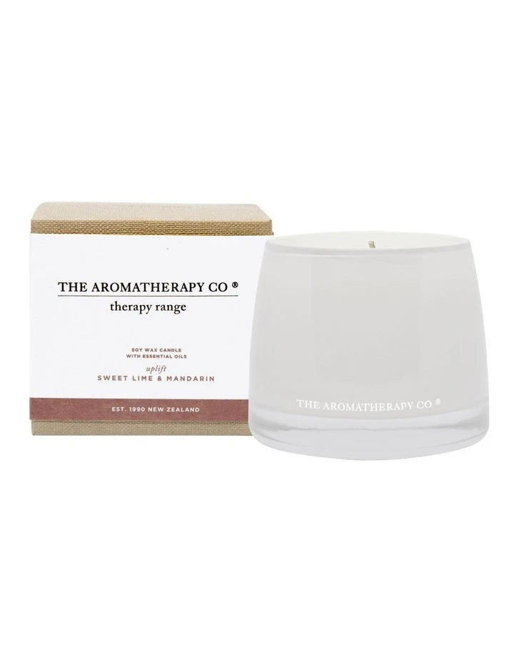 Cheapest 🔥 The Aromatherapy Company Therapy Uplift Sweet Lime & Mandarin Candle 🤩 1 Cheapest 🔥 The Aromatherapy Company Therapy Uplift Sweet Lime & Mandarin Candle 🤩