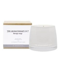 New ✔️ The Aromatherapy Company Therapy Relax Lavender & Clary Sage Candle 🥰