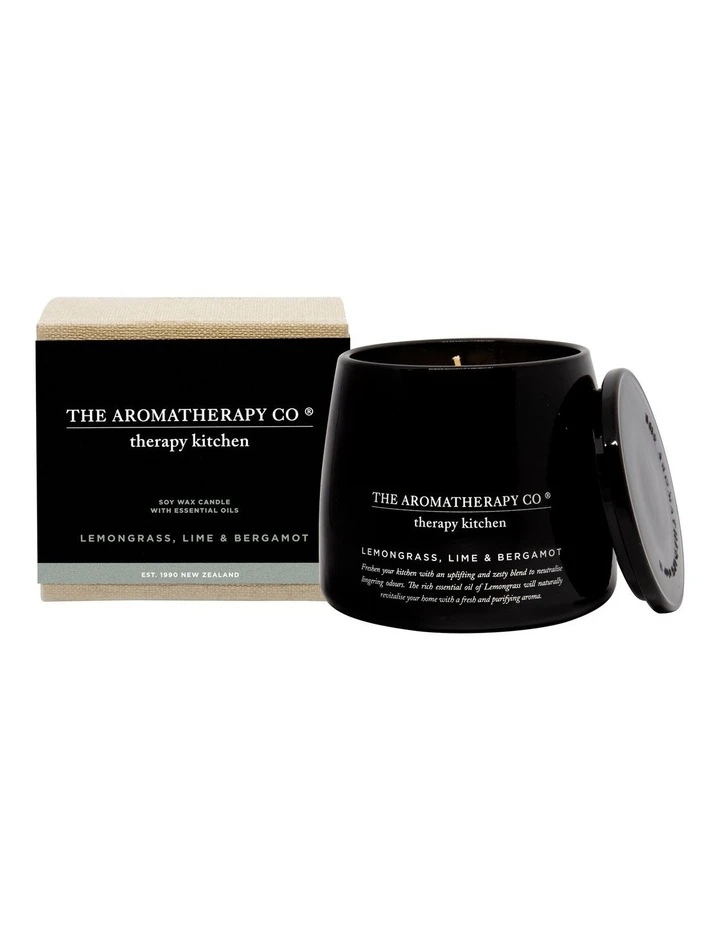 Cheap 🥰 The Aromatherapy Company Therapy Kitchen Lemongrass Lime & Bergamot Candle 🤩 1 Cheap 🥰 The Aromatherapy Company Therapy Kitchen Lemongrass Lime & Bergamot Candle 🤩