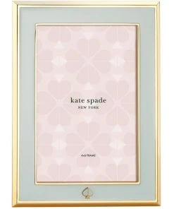 Hot Sale 🛒 Kate spade new york Spade Street Aqua Frame 4x6in Green ⌛