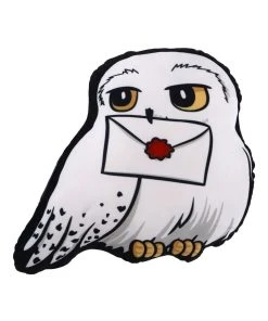 Deals 😀 Harry Potter Hedwig Cushion White Multicolour ✔️