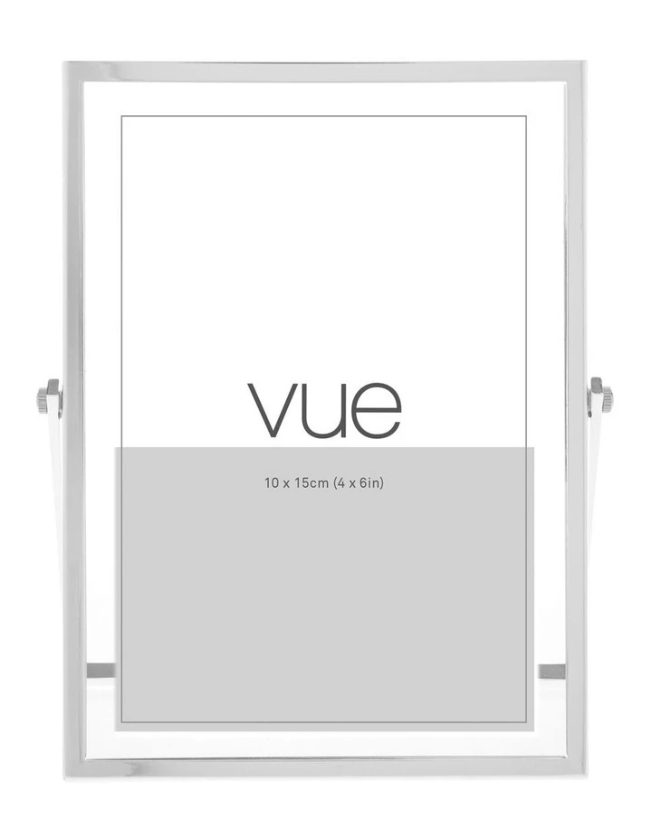Deals ✔️ Vue Abbie 10x15cm Glass Photo Frame Silver ✔️ 1 Deals ✔️ Vue Abbie 10x15cm Glass Photo Frame Silver ✔️