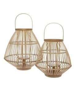 Outlet 😉 Australian House & Garden Natural Bamboo Lantern - 46cm 🤩 -Deals Home Décor Store 695788750 3 1 720x928