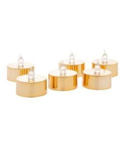 Best reviews of ⭐ Heritage Metallic Flameless Tealight Candles 🧨