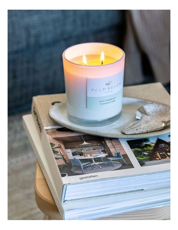 Discount 🧨 Palm Beach Collection Clove & Sandalwood 420g Scented Soy Candle 🧨 4 Discount 🧨 Palm Beach Collection Clove & Sandalwood 420g Scented Soy Candle 🧨 - Image 4