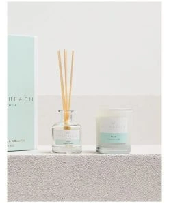 Flash Sale 🌟 Palm Beach Collection Sea Salt 90g Scented Soy Candle 🎉 -Deals Home Décor Store 704635840 3 720x928
