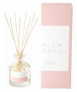 Flash Sale 🥰 Palm Beach Collection White Rose & Jasmine 250ml Fragrance Diffuser 🔥