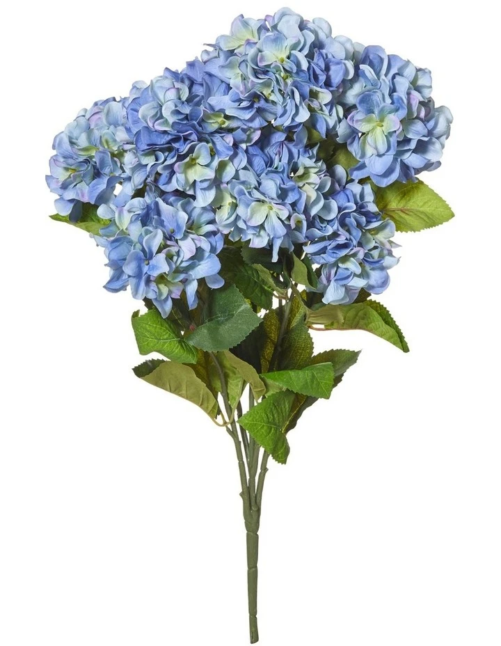 Cheapest 🌟 Rogue Hydrangea Bush 40x40x64cm Artificial Flower Stem Blue ✔️ 1 Cheapest 🌟 Rogue Hydrangea Bush 40x40x64cm Artificial Flower Stem Blue ✔️